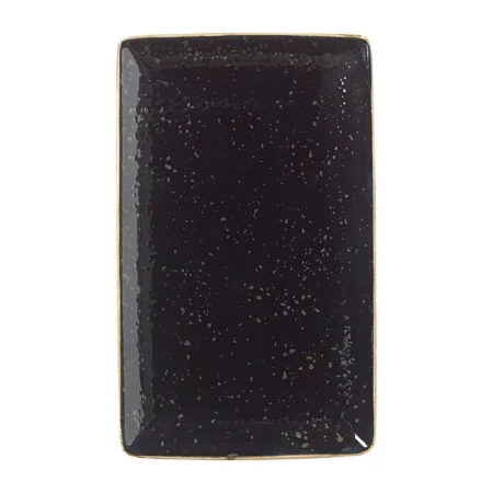 Steelite Craft Liquorice Rectangular Plates 168 x 270mm (Pack of 6)