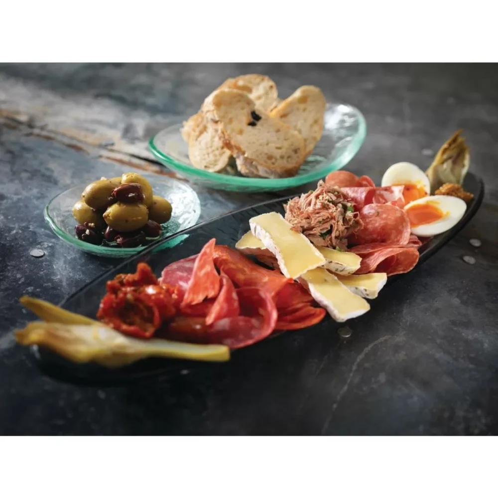 Steelite Scape Glass Platters 140mm (Pack of 12) - Image 3