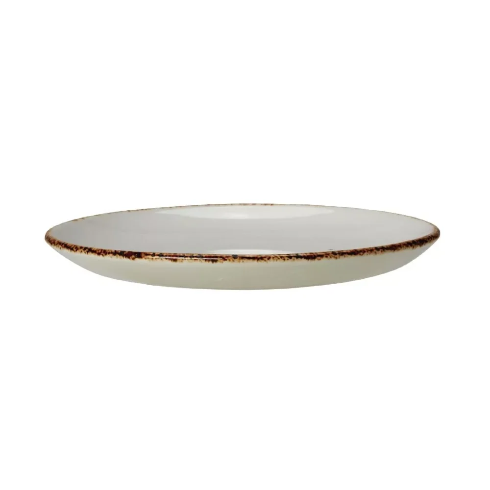 Steelite Brown Dapple Saucers 150mm (Pack of 36) - Image 2