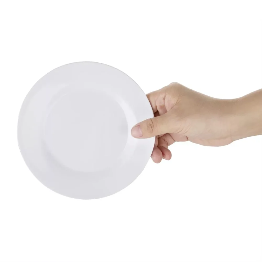 Olympia Kristallon Melamine Round Plates 150mm (Pack of 12) - Image 7