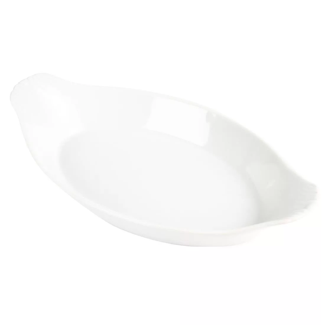 Olympia Whiteware Oval Eared Dishes 289mm (Pack of 6) - Image 3