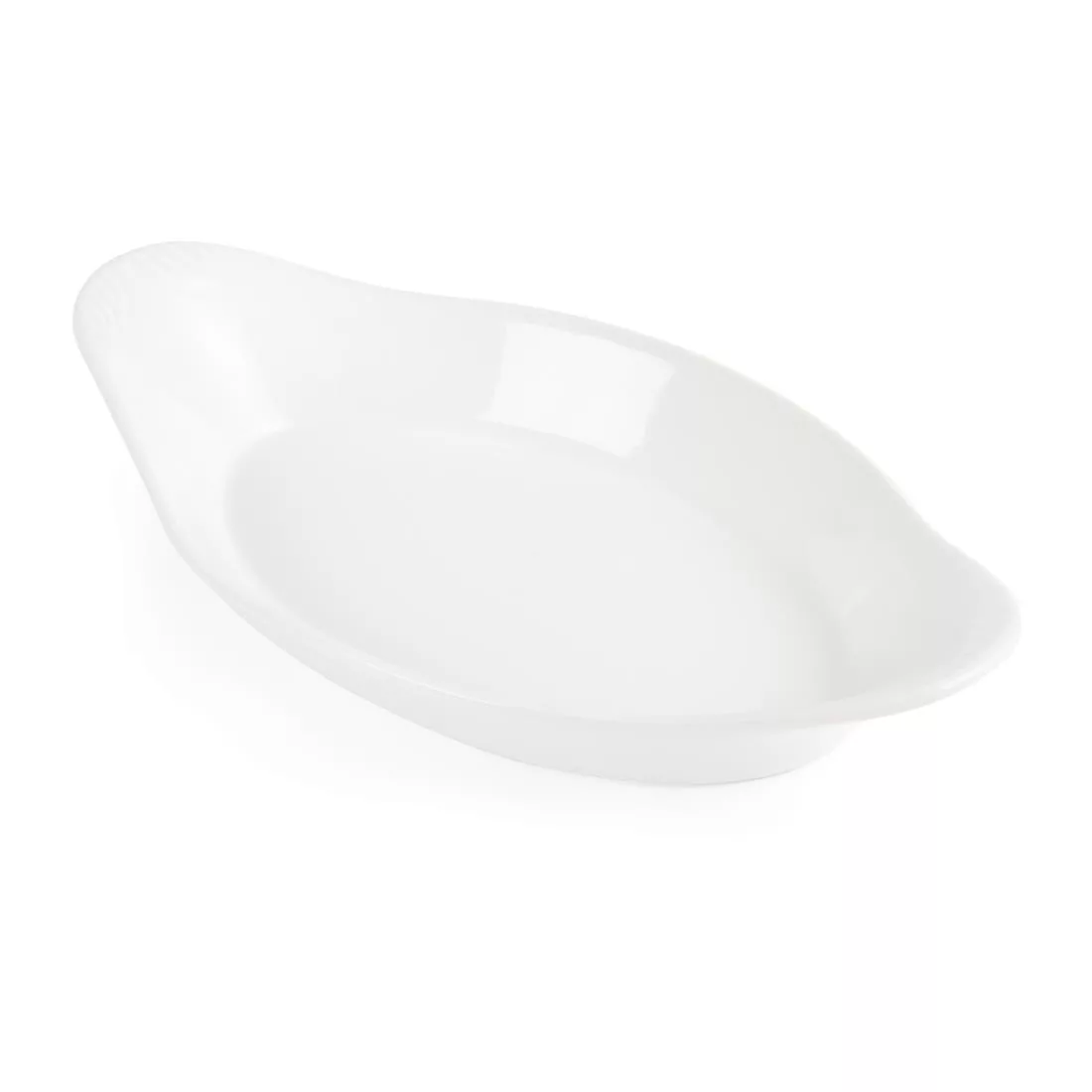 Olympia Whiteware Oval Eared Dishes 229x 127mm (Pack of 6) - Image 3
