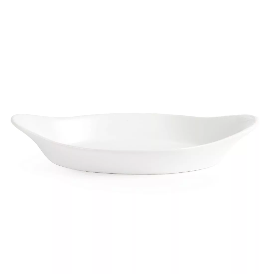 Olympia Whiteware Oval Eared Dishes 229x 127mm (Pack of 6) - Image 2