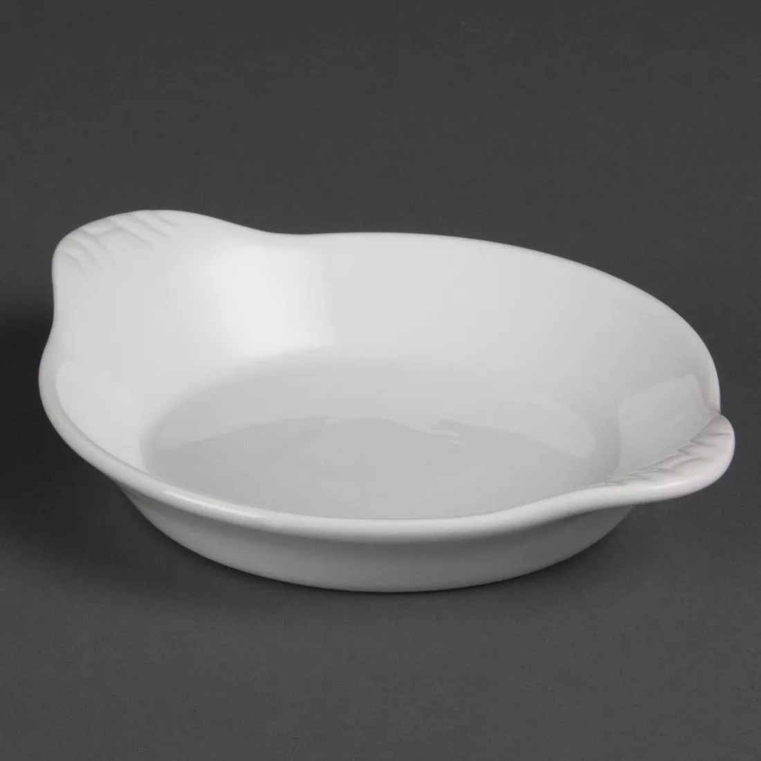 Olympia Whiteware Round Eared Dishes 170 x 140mm (Pack of 6) - Image 3
