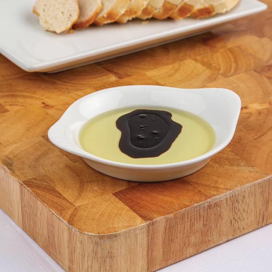 Olympia Whiteware Round Eared Dishes 156x 126mm (Pack of 6) - Image 5