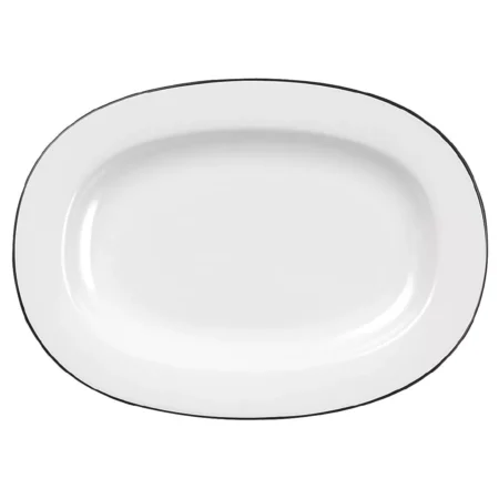 Churchill Alchemy Mono Oval Dishes 330mm (Pack of 6)