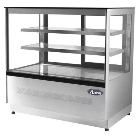 Atosa WDF127F Heavy Duty Squared Glass Deli Counter  1204mm