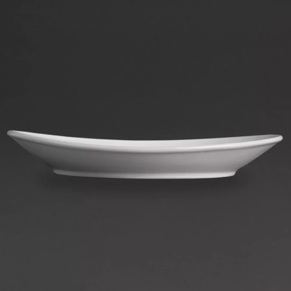 Olympia Whiteware Steak Plates 300mm (Pack of 6) - Image 3