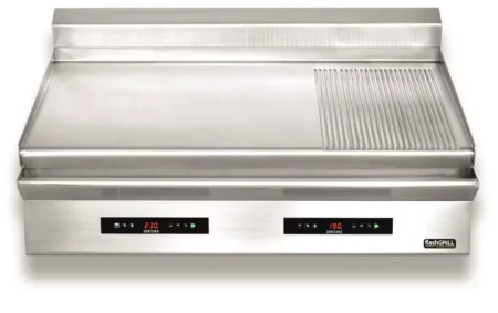 Zernike FlashGrill Griddle GE1270D2C Flat 1]3 ribbed 120cm