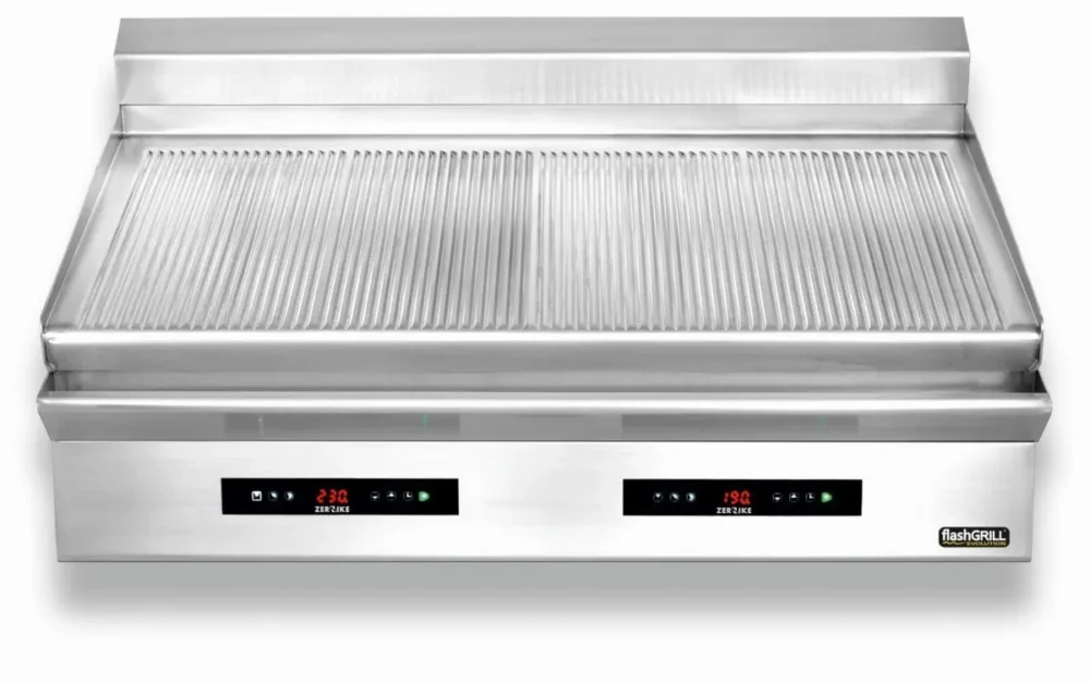 Zernike FlashGrill Griddle GE1270T2C Ribbed 120cm