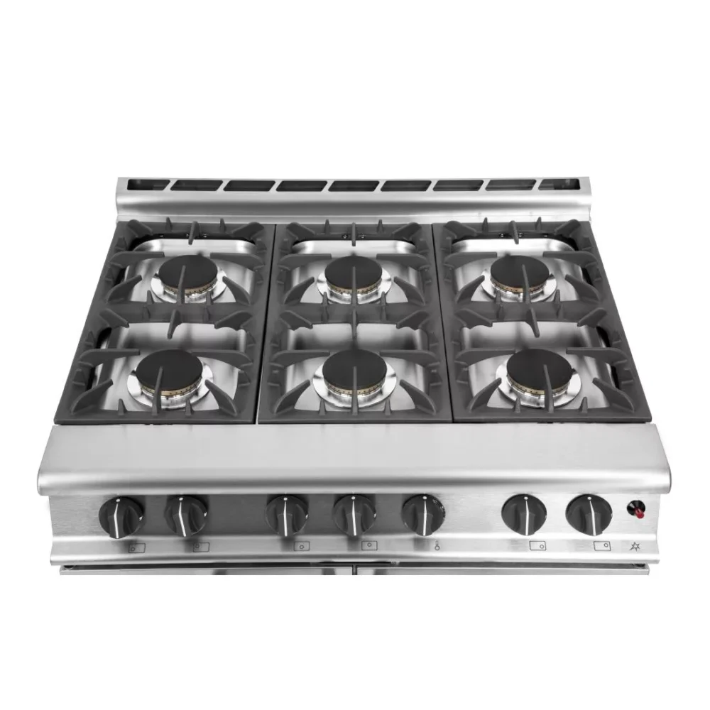 Falcon 6 Burner Dominator Plus Oven Range G3101 Natural Gas with Castors - Image 8