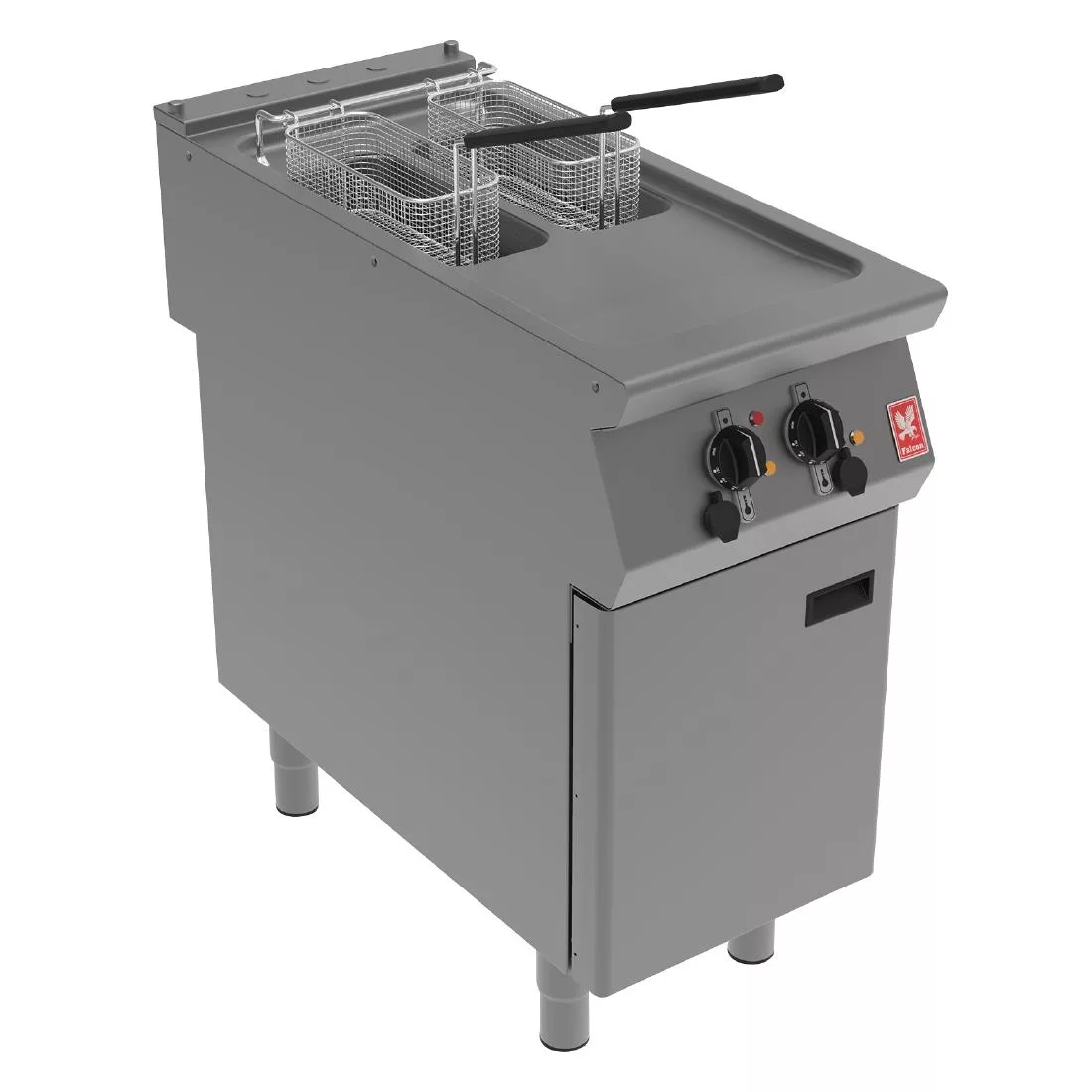 Falcon F900 Twin Pan, Twin Basket Electric Fryer on Feet E9342