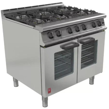 Falcon Dominator Plus Six Burner Natural Gas Fan Assisted Oven Range G3106
